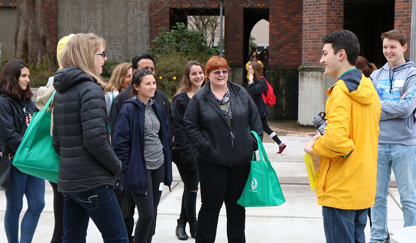 Campus tour